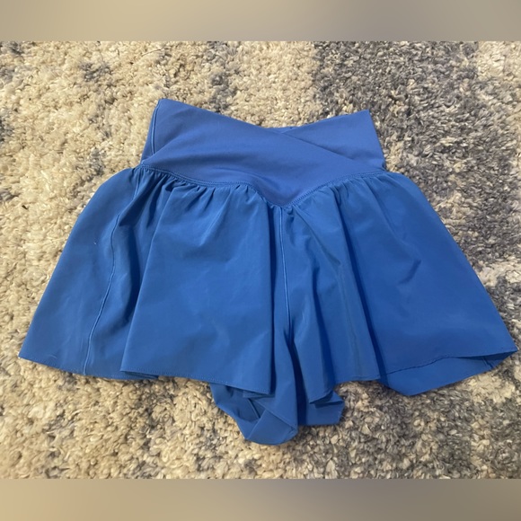 aerie Pants - Aerie Crossover Shorts, size xs, blue, good condition